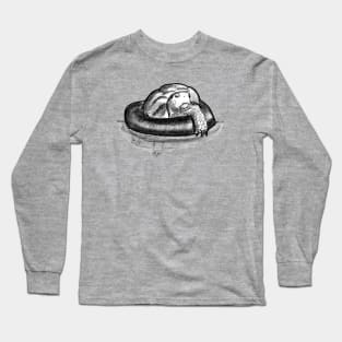 Lazy River Turtle Long Sleeve T-Shirt